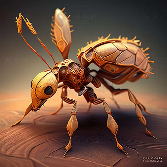 3D модель Myrmica displicentia (STL)